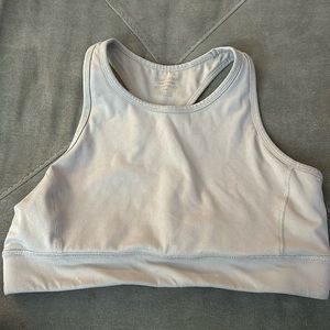 Sports Bra size large- will fit larger cup sizes!